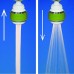 Bubble-Stream 90460.05 Swivel Spray Soft Grip  1.5 GPM  15/16-27" x 55/64-27"  Green and White - B01DP4DVJO
